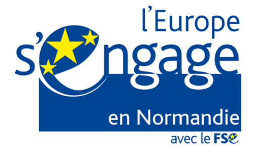 Logo L'Europe s'engage en Normandie