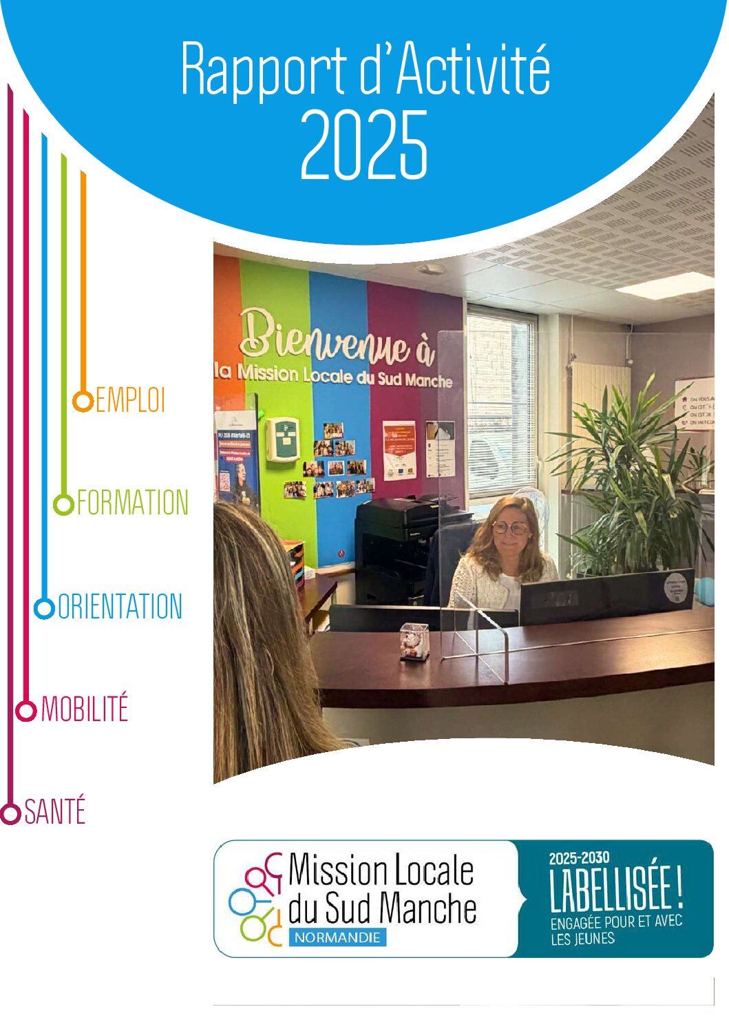 Rapport d'activité 2023 - Mission Locale du Sud Manche